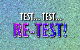 Test Test Re-test | editorial graphic | MojoMediaPros Nashville