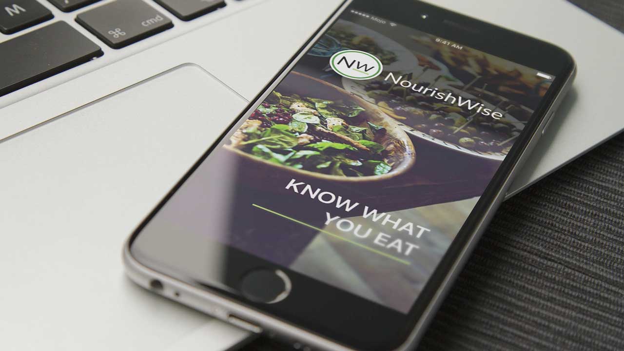 Nourishwise iPhone App, UX/UI design and Prototyping by MojoMediaPros, Inc.